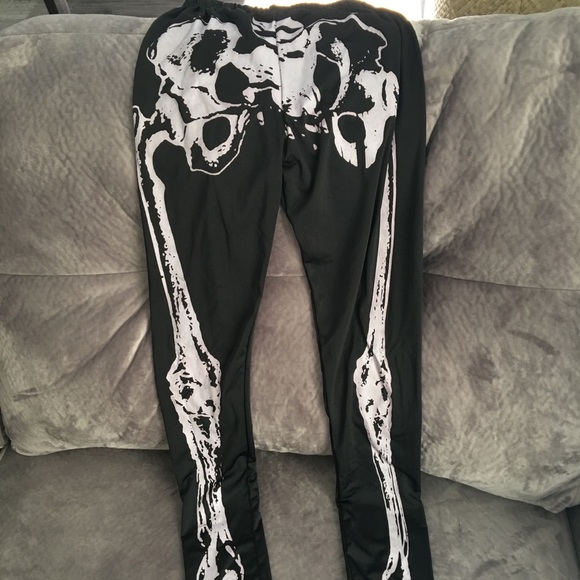 Pants - Skeleton Leggings